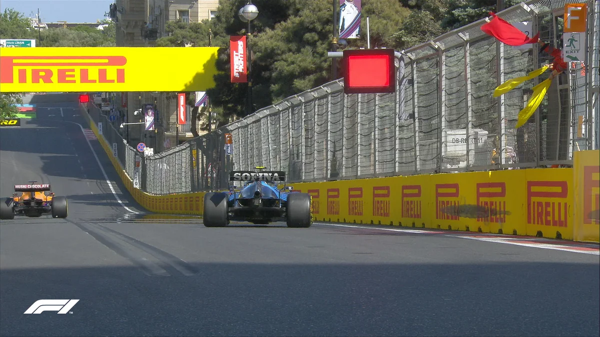 F1 pilot engine breaks down