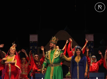 Musiqili Teatrda “Bağdadda bir gün” tamaşasının premyerası olub