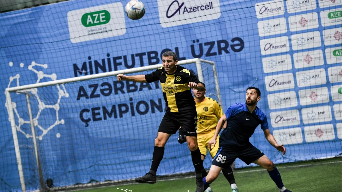 Azərbaycan minifutbol çempionatı: son çempion yarımfinalın ilk oyununda qələbə qazanıb