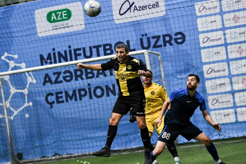 Azərbaycan minifutbol çempionatı: son çempion yarımfinalın ilk oyununda qələbə qazanıb