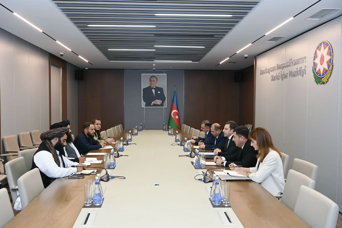 Elnur Məmmədov əfqanıstanlı həmkarı ilə görüşüb, əməkdaşlıq sahələrini müzakirə edib