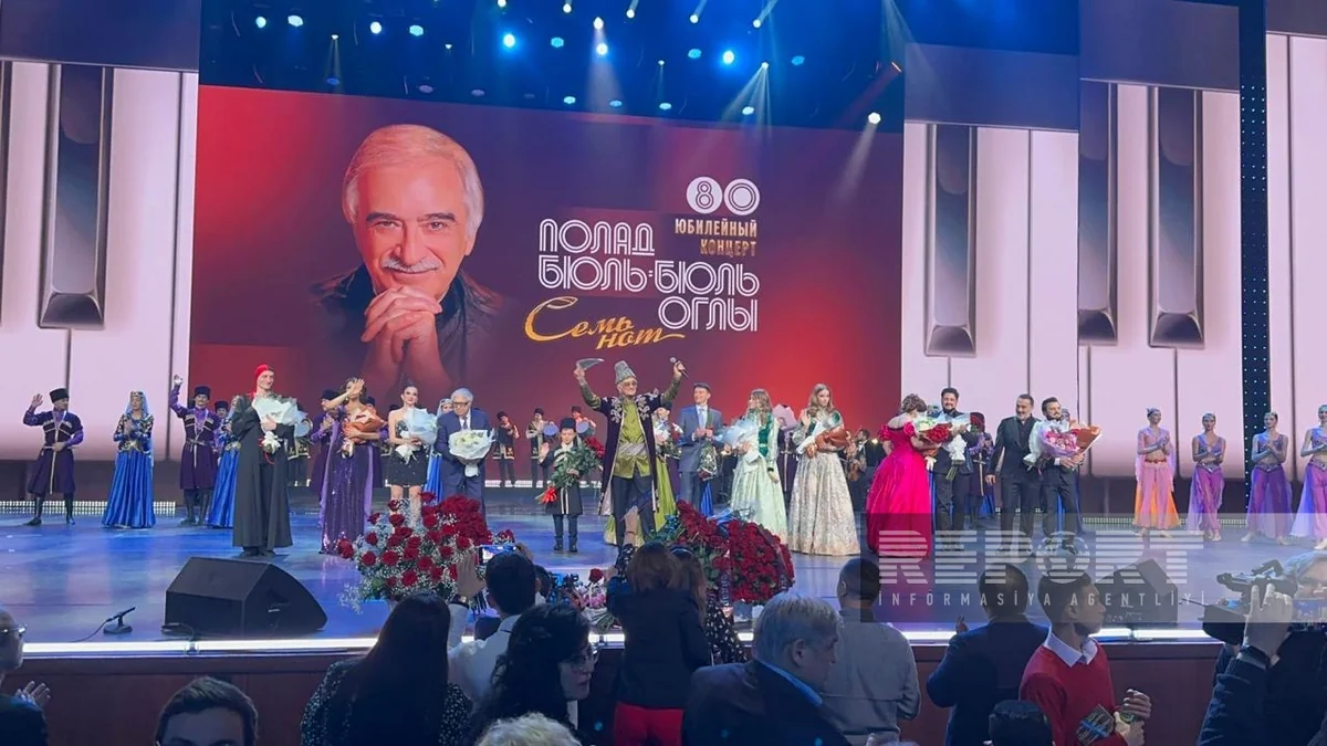 Moskvada Polad Bülbüloğlunun yubiley konserti keçirilib