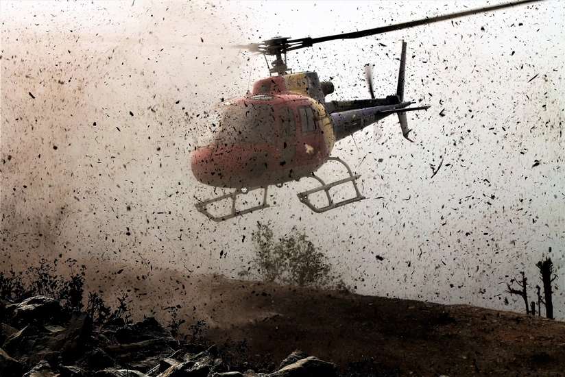 Zimbabvedə hərbi helikopter qəzaya uğrayıb, ölənlər var