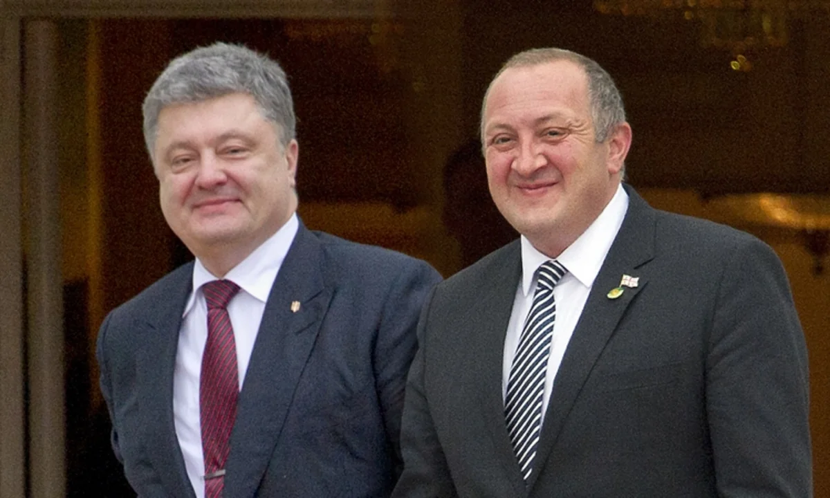 Украина и Грузия подписали декларацию об установлении стратегического партнерства