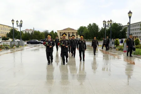 Zakir Həsənov Azərbaycan-Türkiyə birgə təlimlərini izləmək üçün Naxçıvana gedib