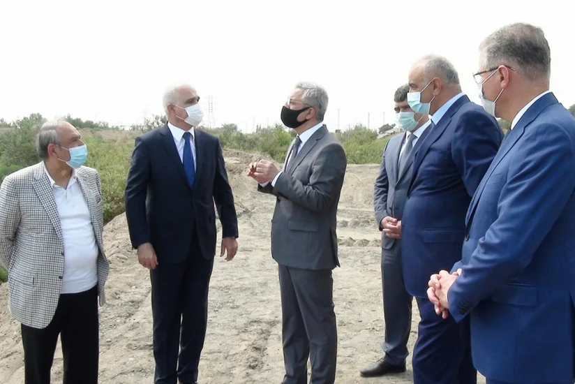 İmişlidə göllərdən Baş Muğan kanalına su vurulmasına başlanılıb