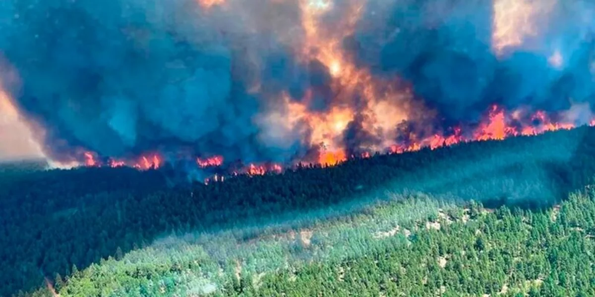 Kanadada anomal istilər nəticəsində bir kənd məhv olub