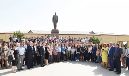 Azərbaycan Prezidentinin oğlu Heydər Əliyev Vətənə sədaqət andı içib - FOTO - VİDEO