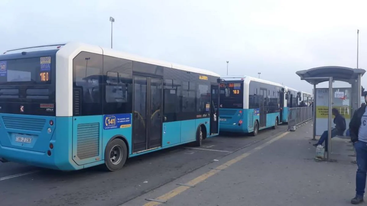 İki marşrut xətti üzrə avtobuslar yenilənib