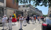 Brüsseldə Madam Şapo yürüşü keçirilir 