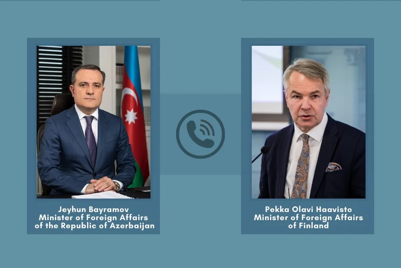 Jeyhun Bayramov informs Finnish counterpart about Armenian aggression