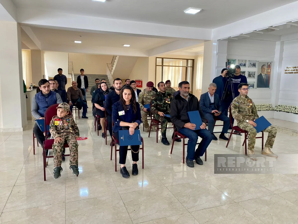 Şəhid ailəsi və digər imtiyazlı şəxslərə daha 50 mənzil təqdim edilib