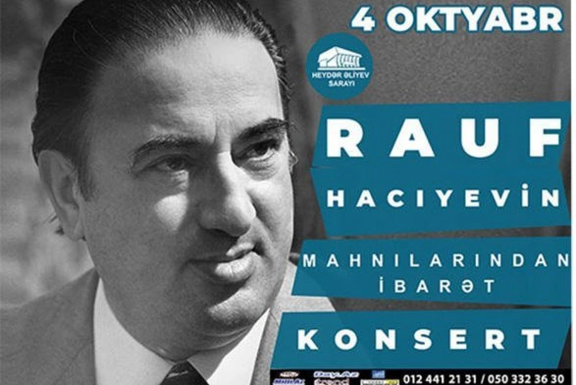 Bəstəkar Rauf Hacıyevin yaradıcılıq gecəsi keçiriləcək