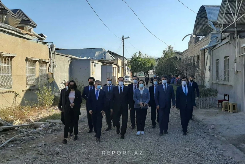 Türkiyənin Baş Ombudsmanı Gəncədə erməni vəhşiliyi ilə tanış olub