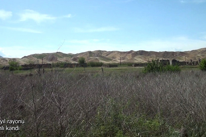 Footage from Mashanli village of Jabrayil