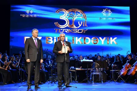 Bakıda TÜRKSOY-un 30 illiyinə həsr olunmuş qala konsert keçirilib