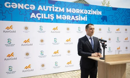 Heydər Əliyev Fondunun təşəbbüsü, “AzerGold”un dəstəyi ilə Gəncədə Autizm Mərkəzi istifadəyə verilib