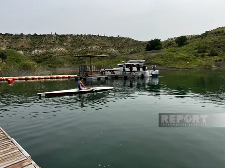 Beynəlxalq jurnalistlər Adıyamanda avarçəkmə yarışlarını izləyiblər