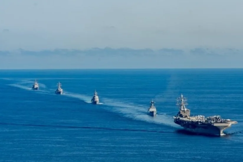 США, Республика Корея и Япония провели военно-морские учения с авианосцем