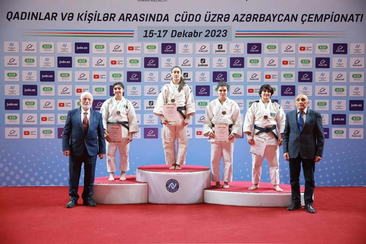 Cüdo üzrə Azərbaycan çempionatında ilk günün mükafatçıları müəyyənləşib