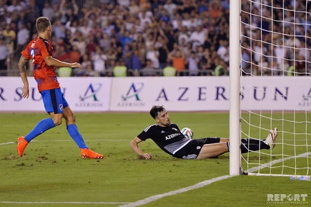 Qarabağ - Viktoriya: məğlubiyyətdən acı heç-heçə - FOTOREPORTAJ