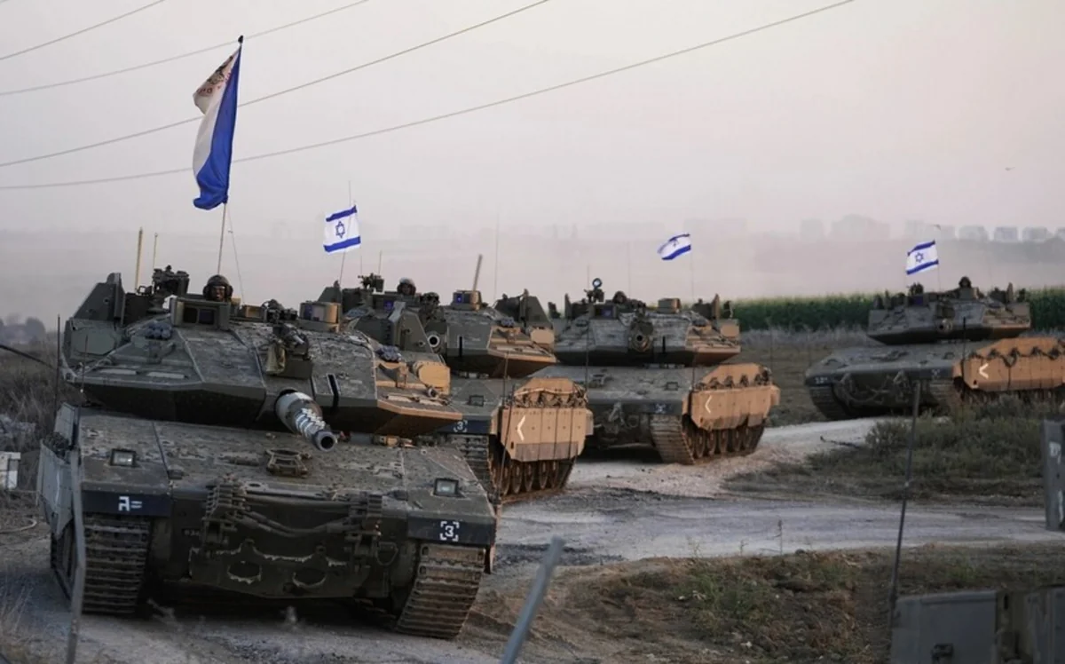 KİV: İsrail Ordusu bütün quru və tank qoşunlarını Qəzzaya yerləşdirib
