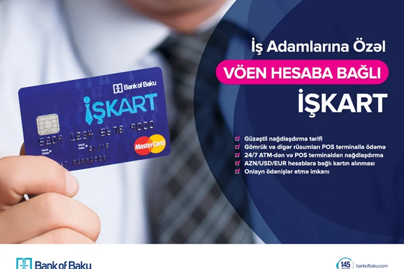 Bank of Baku iş adamlarına yeni kart məhsulunu təqdim edib
