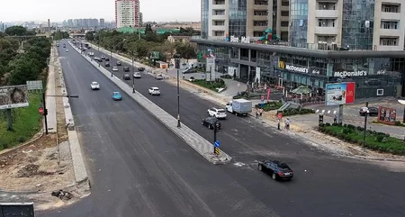8 Noyabr prospektində avtomobillərin hərəkətinə qoyulan məhdudiyyət qismən aradan qaldırılıb