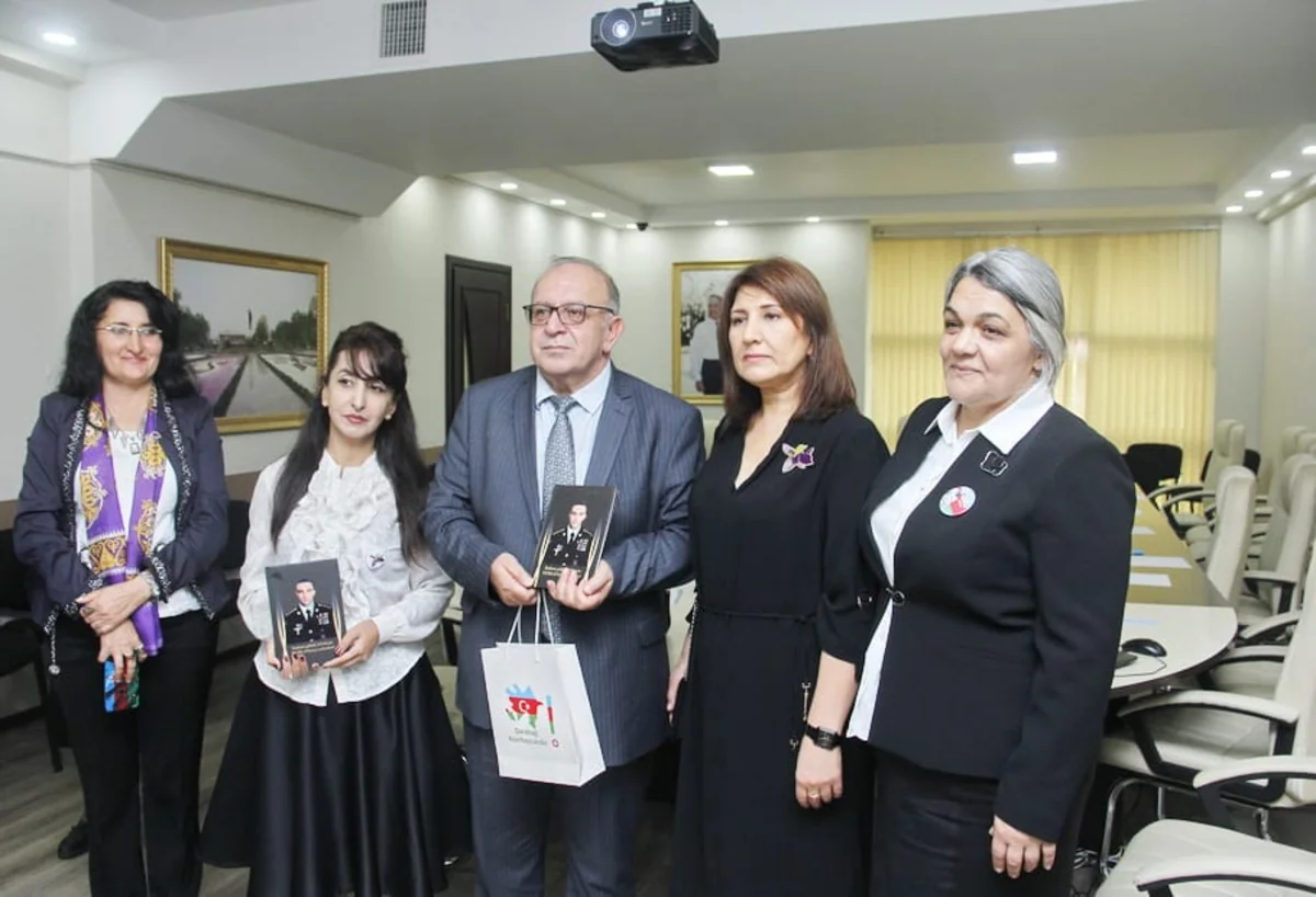 XTQ-nin şəhid kapitanı Nurlan Mustafayevə həsr edilmiş kitab təqdim olunub