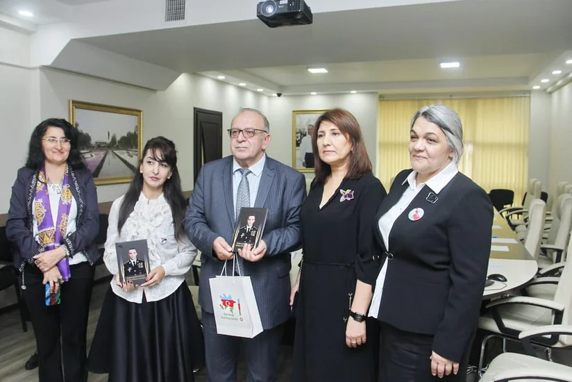XTQ-nin şəhid kapitanı Nurlan Mustafayevə həsr edilmiş kitab təqdim olunub