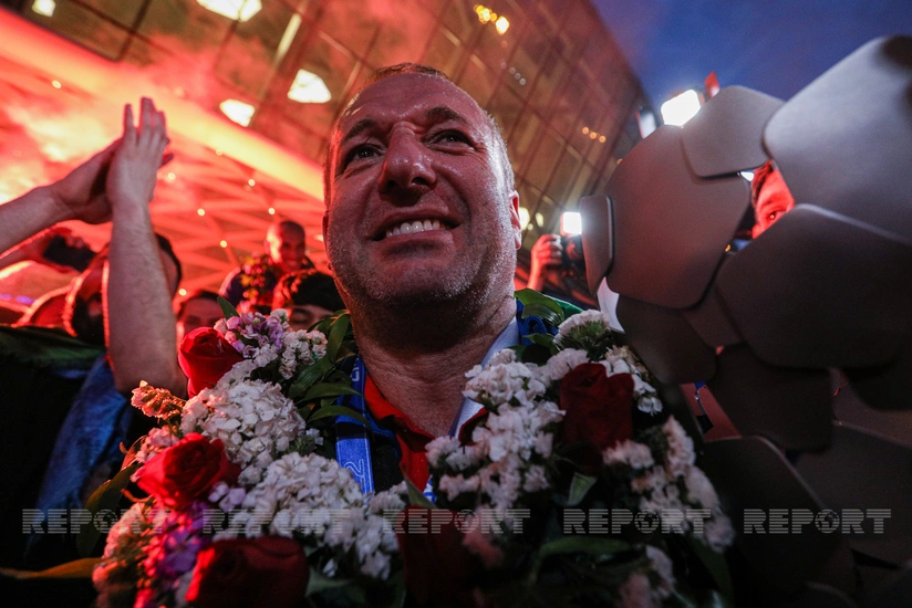 Сборная Азербайджана по мини-футболу вернулась на Родину