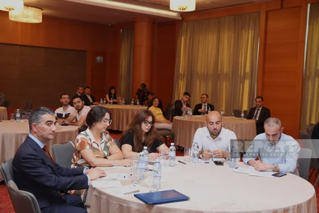 Dövlət Xidməti Heydər Əliyev ili çərçivəsində jurnalistlər üçün seminar keçirib