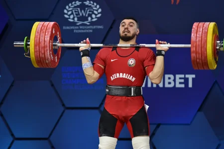 Azərbaycan ağırlıqqaldıranı Avropa çempionu olub