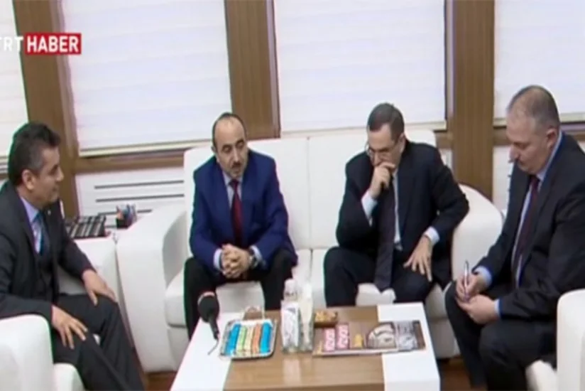 Azərbaycan Prezidenti Administrasiyasının şöbə müdiri Türkiyədə TRT-nin baş direktoru ilə görüşüb