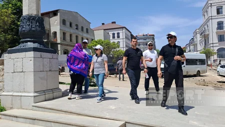 Sumqayıtlı şəhid ailələri və qazilər Şuşaya səfər ediblər