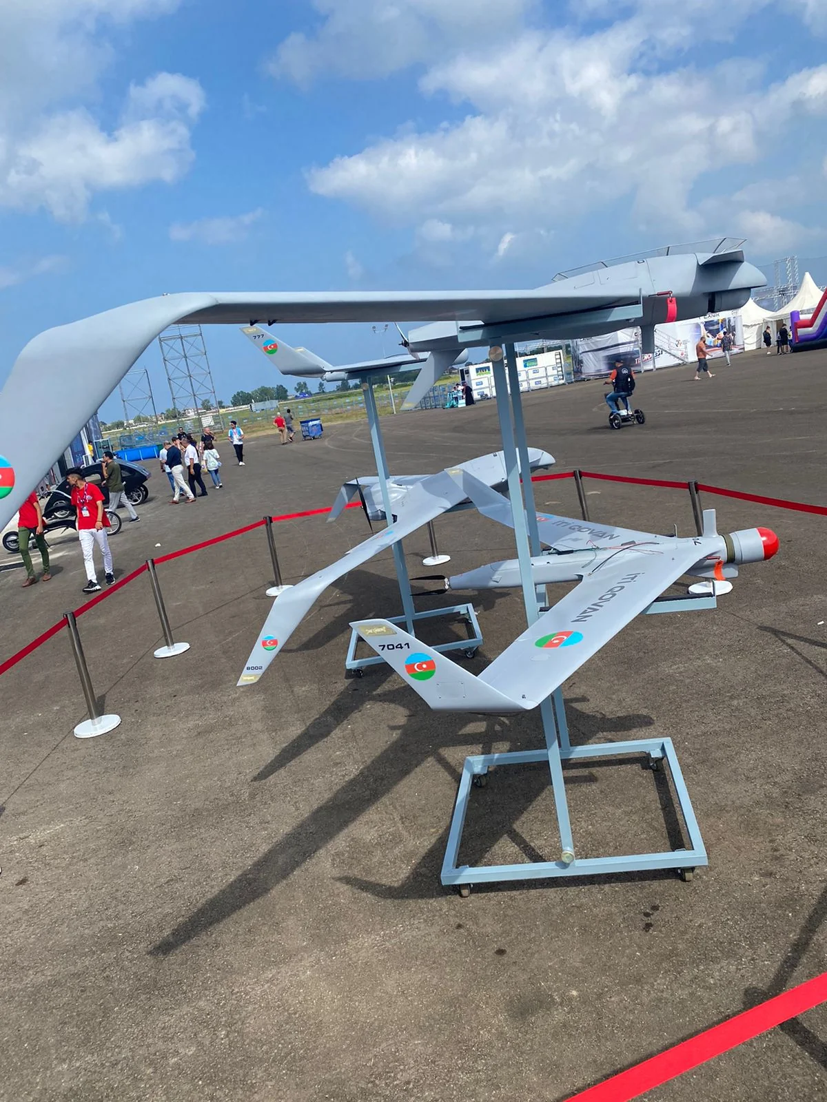 Azerbaijani drones showcased at Teknofest