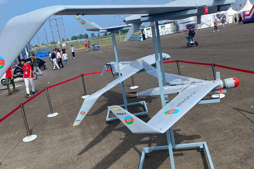 Азербайджанские беспилотники ITI QOVAN на фестивале Teknofest в Турции