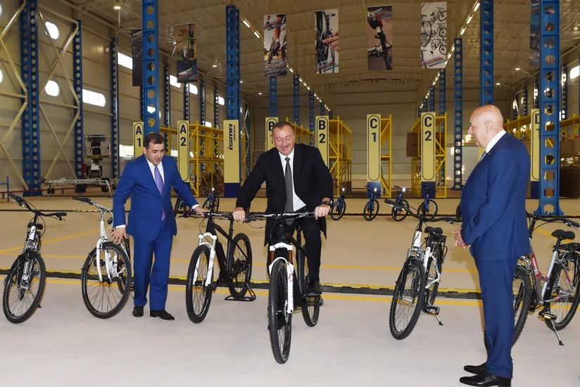 ​İsmayıllıda velosiped istehsalı zavodu açılıb