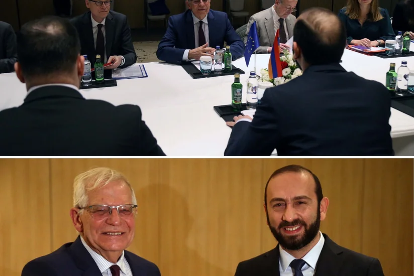 Жозеп Боррель встретился с министром иностранных дел Армении