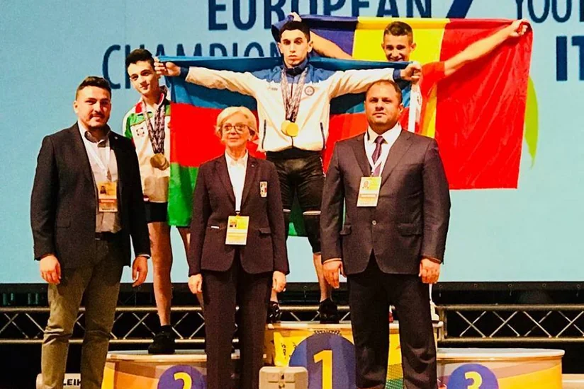 Azərbaycanın ağırlıqqaldıranı Avropa çempionu olub