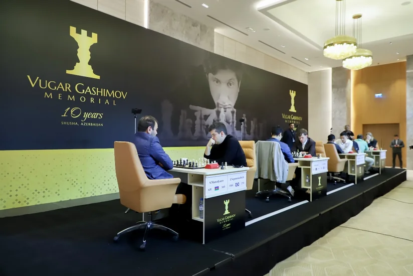 Şuşada şahmat üzrə Vüqar Həşimov Memorialına start verilib