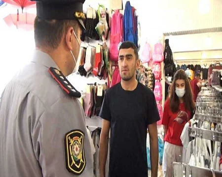 Masallıda maskadan istifadə etməyənlər cərimələndi