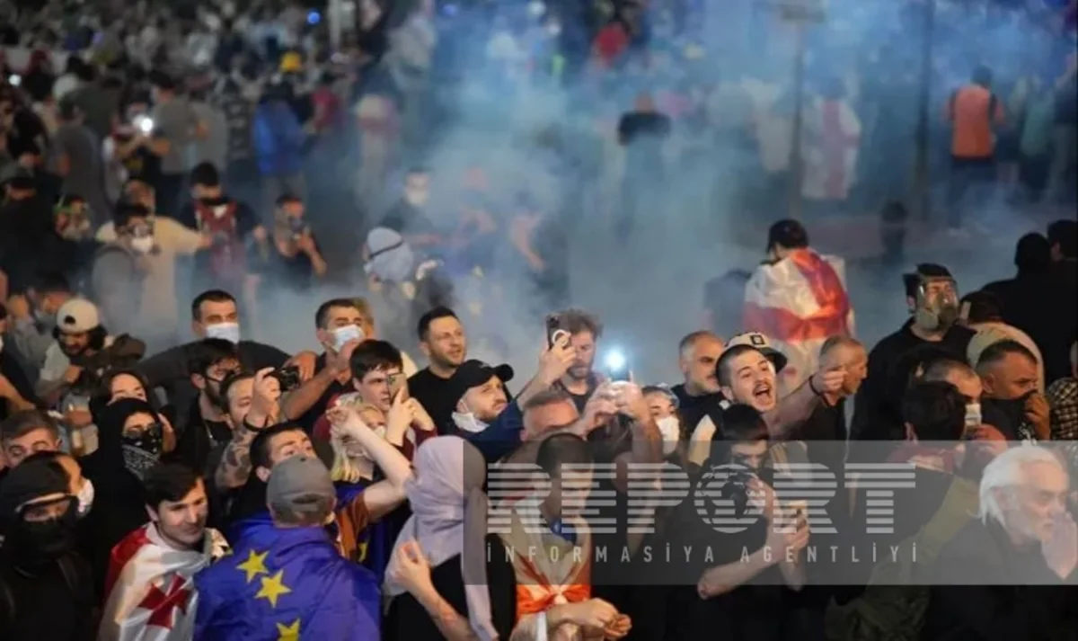 Protest rally against ‘foreign agents’ bill resumes in Tbilisi