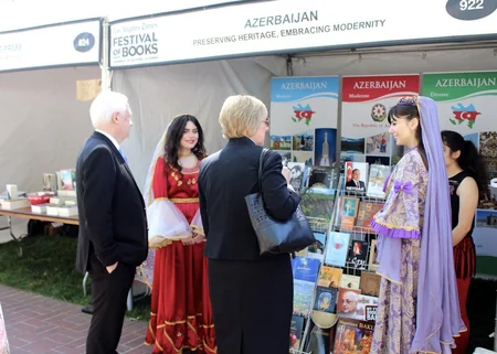 Azərbaycan ABŞ-ın ən böyük kitab festivalında təmsil olunub