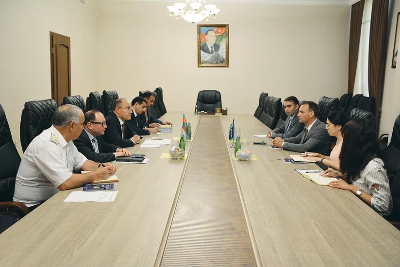 DGK sədri Alman-Azərbaycan Xarici Ticarət Palatasının icraçı direktoru ilə görüşüb