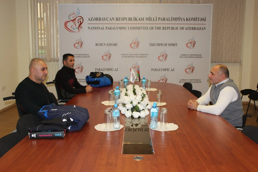 Milli Paralimpiya Komitəsində milli üzvləri ilə görüş keçirilib