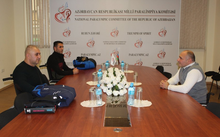 Milli Paralimpiya Komitəsində milli üzvləri ilə görüş keçirilib