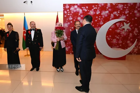 Heydər Əliyev Mərkəzində Türkiyənin yaranmasının 99-cu ildönümü qeyd olunub