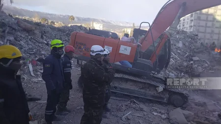 Tenth day of earthquake: Azerbaijani rescuers continue operations in Kahramanmaras