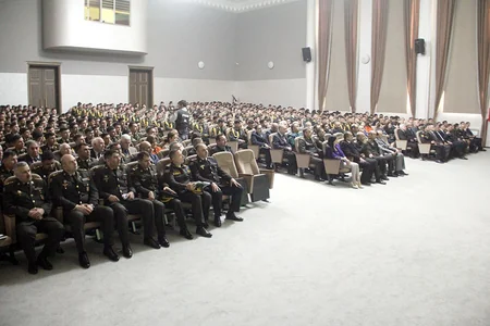 Heydər Əliyev adına Hərbi İnstitutda elmi-praktik konfrans keçirilib